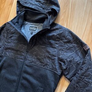 Billabong Boundary Full Zip Fleece Jacket- Men’s Medium